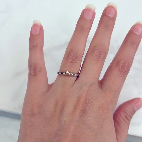 Vintage Engagement Ring & Band - Picture 8 of 9